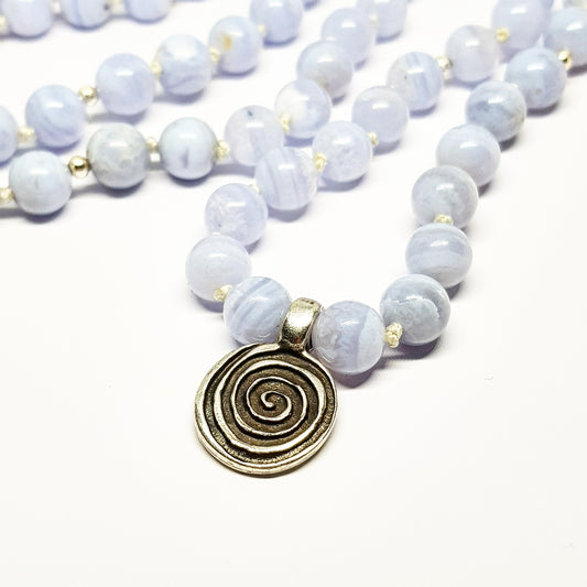 Blue Chalcedony ~ Circle Of Life