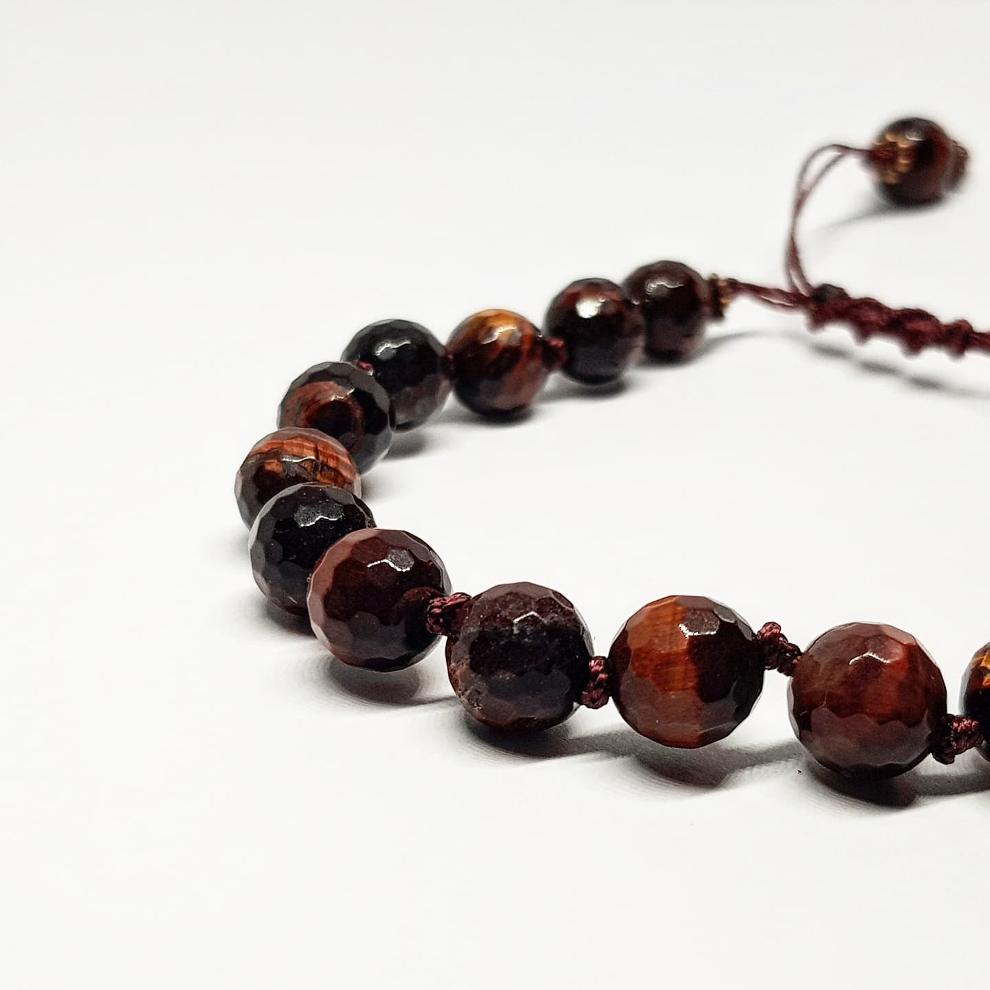 Faceted Red Tiger's Eye
