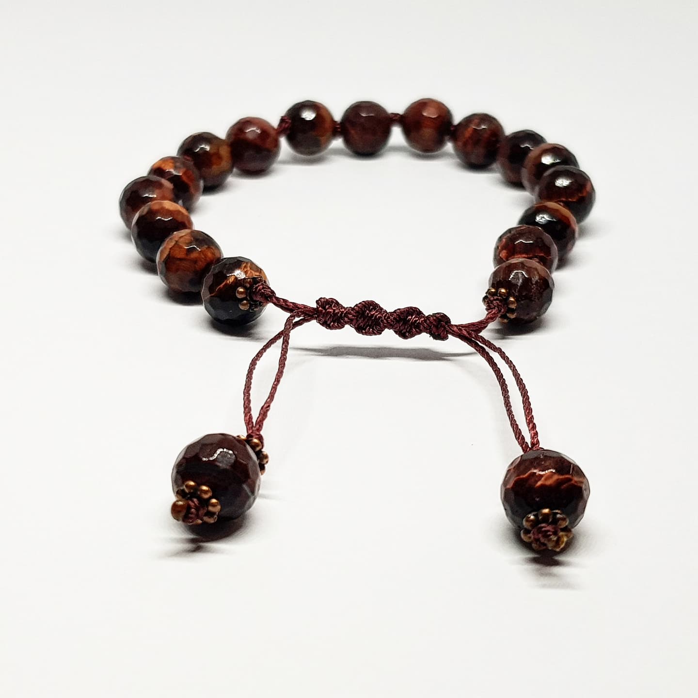 Faceted Red Tiger's Eye
